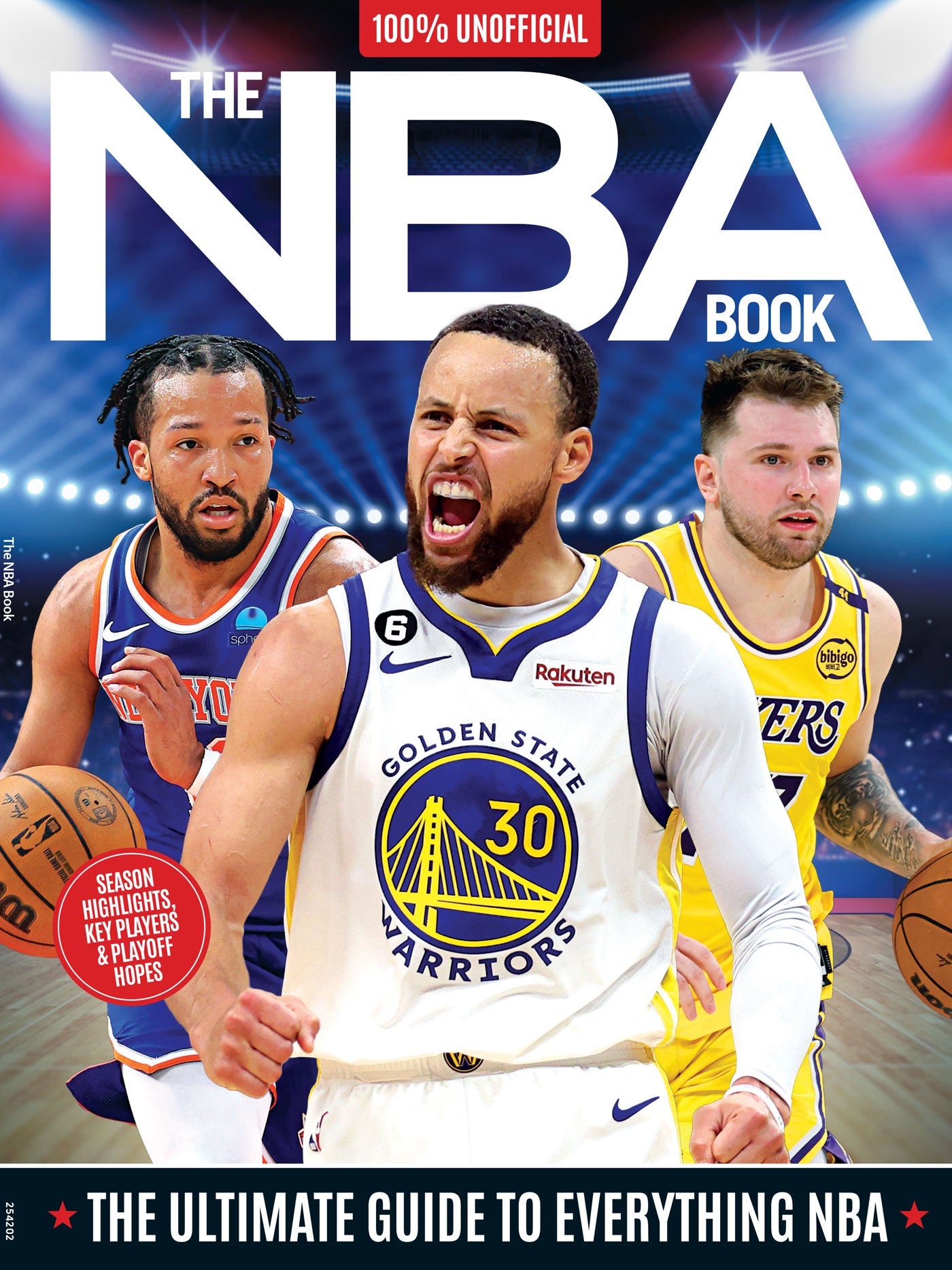 The NBA Book - The Ultimate NBA Experience 2025: Season Highlights & Breakdowns, Key Players, Featuring Steph Curry & LeBron James, Playoff Predictions, Exclusive Insights & More!