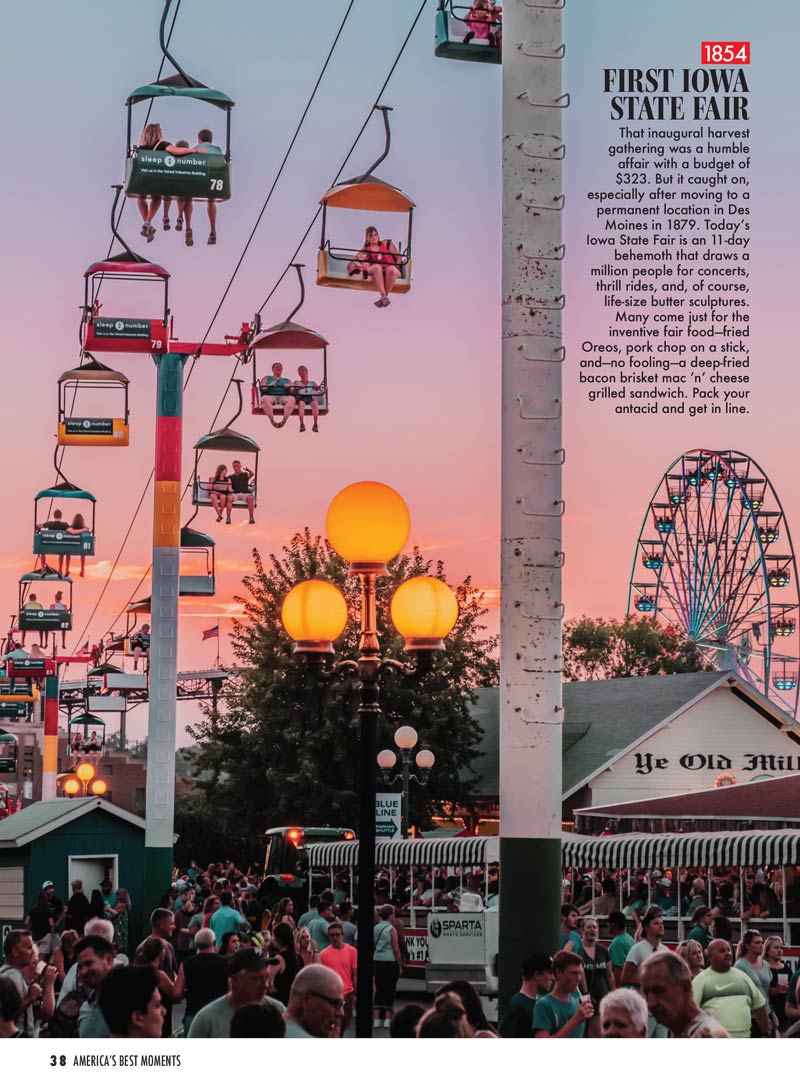 Newsweek - America’s 250 Best Moments: The USA's 250th Birthday, Special Collector's Issue, A Semiquincentennial Celebration Of Historical Triumphs, Innovation, Pop Culture, National Pride & More!