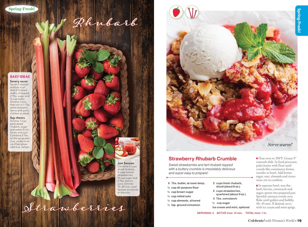 Celebrate with Woman's World - Easter Joy & Spring Celebrations 2026: 100+ Recipes For Cocktails, Cookies, Cakes, Cupcakes, Snacks, Festive Brunch & Dinner Ideas, Party Tips & More!
