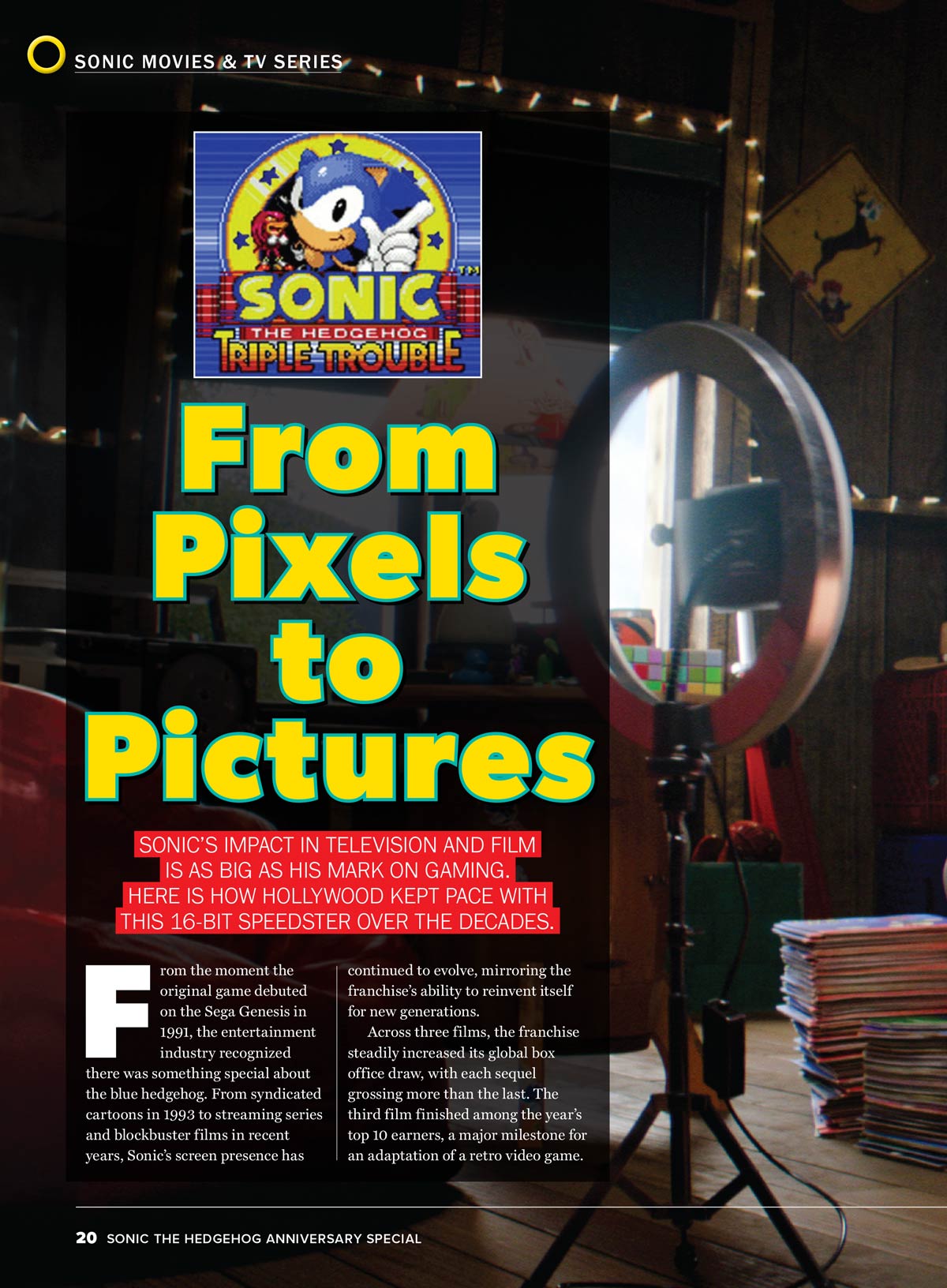 Sonic The Hedgehog - The Independent & Unofficial Ultimate Guide: 35th Anniversary Special, The Games, The Shows, The Movies, Characters A To Z,  Sequels & Spin-Offs, Free Double Poster Inside & More!