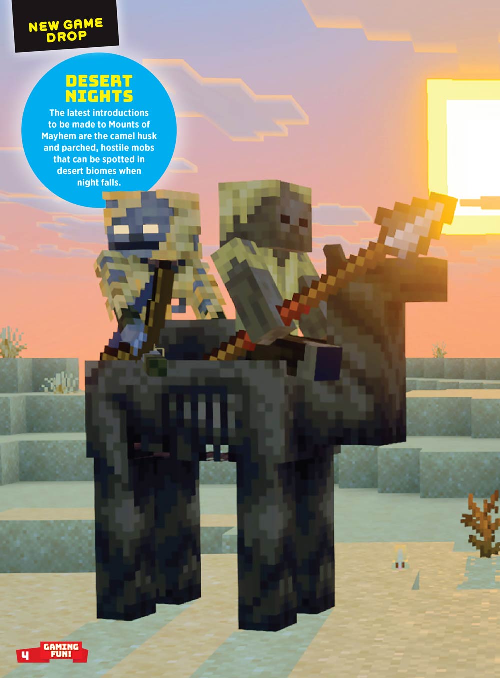 Minecraft - The Ultimate Guide: Mounts Of Mayhem, Stranger Things Turned Upside Down, Coral Zombie Nautilus, Everything About The Zombie Camel, Testing The Latest Mobs, Easter Eggs, Tips, Tricks & More!