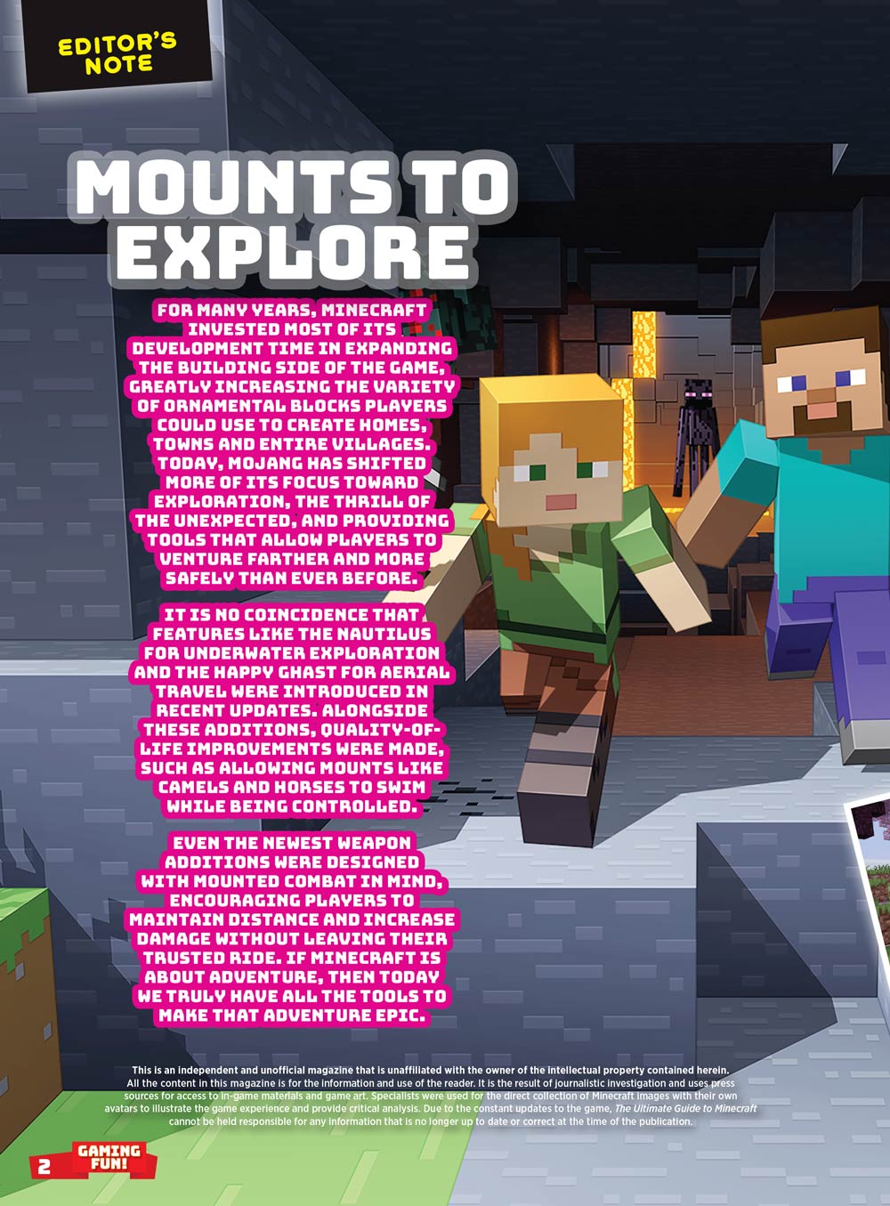 Minecraft - The Ultimate Guide: Mounts Of Mayhem, Stranger Things Turned Upside Down, Coral Zombie Nautilus, Everything About The Zombie Camel, Testing The Latest Mobs, Easter Eggs, Tips, Tricks & More!