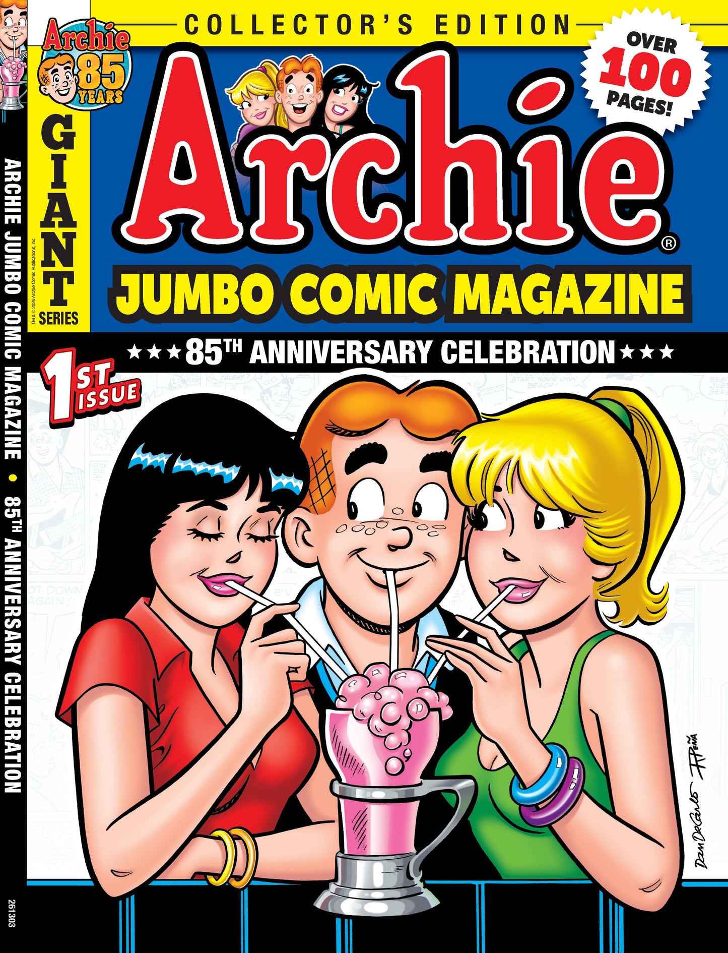 Archie - 26.03.20: World of Archie Jumbo Comics, Collector's Edition, 85th Anniversary Celebration, 100+ Pages, The Archie Library, Archie & Friends, Jughead, Betty, Veronica & More!