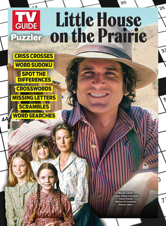 TV Guide - Little House On The Prairie Puzzler: Solve Criss Crosses, Word Sudoku, Missing Letters, Scrambles, Word Searches, Crosswords, Spot The Differences & More!