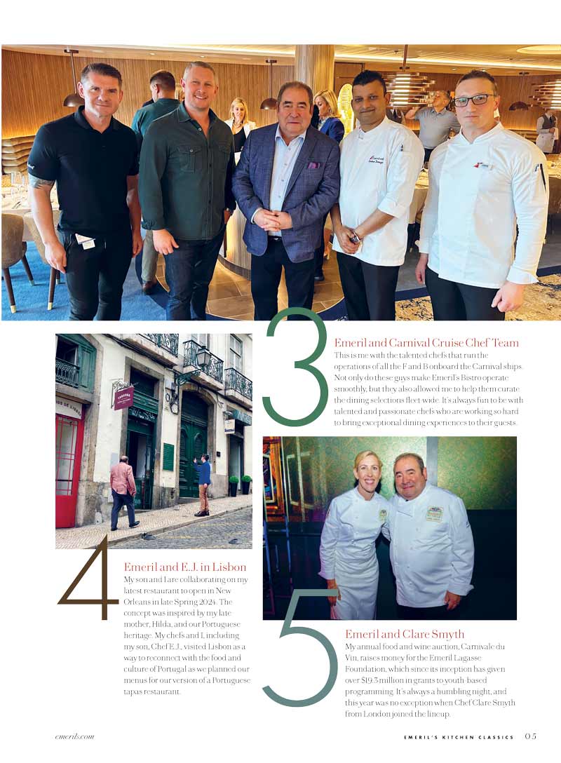 Emeril's Kitchen Classics - Issue 1: 89 Recipes For Weeknights & Special Occasions, Soup, Salads, Sandwiches, Pasta, Rice, Protein, Desserts, Chef Emeril Cooking Tips, Favorite Products & Life Update!