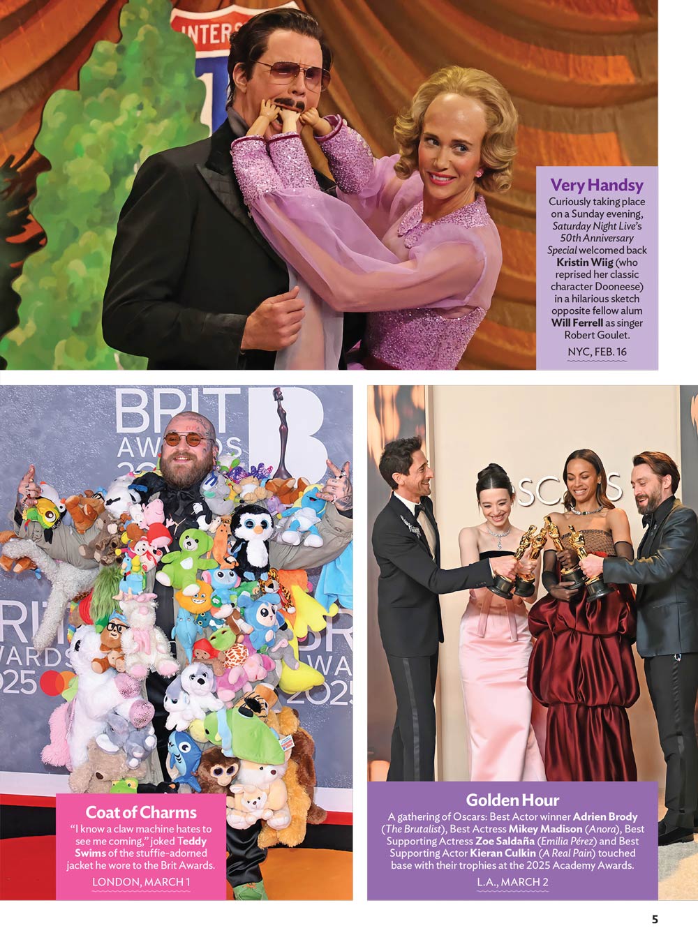 Us Weekly - 2025 Year In Review: Biggest Moments In Music, TV & Movies, Stars We Loved & Lost, Breakups, Baby Announcements, Weddings & Engagement Rings, Royal Scandals, Drama, Legal Showdowns & More!