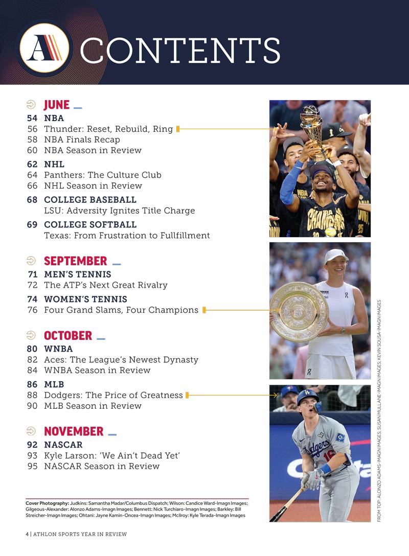 Athlon Sports - Sports Year In Review 2025: The Biggest Stories In Baseball, Football, Hockey & Basketball, Ohtani’s Breakout Year, Barkley’s Eagles Rise, Women’s Sports Milestones & More!