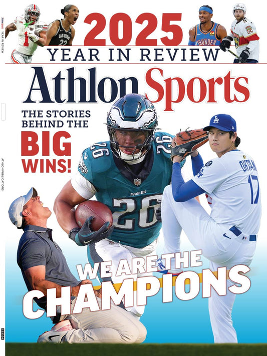 Athlon Sports - Sports Year In Review 2025: The Biggest Stories In Baseball, Football, Hockey & Basketball, Ohtani’s Breakout Year, Barkley’s Eagles Rise, Women’s Sports Milestones & More!