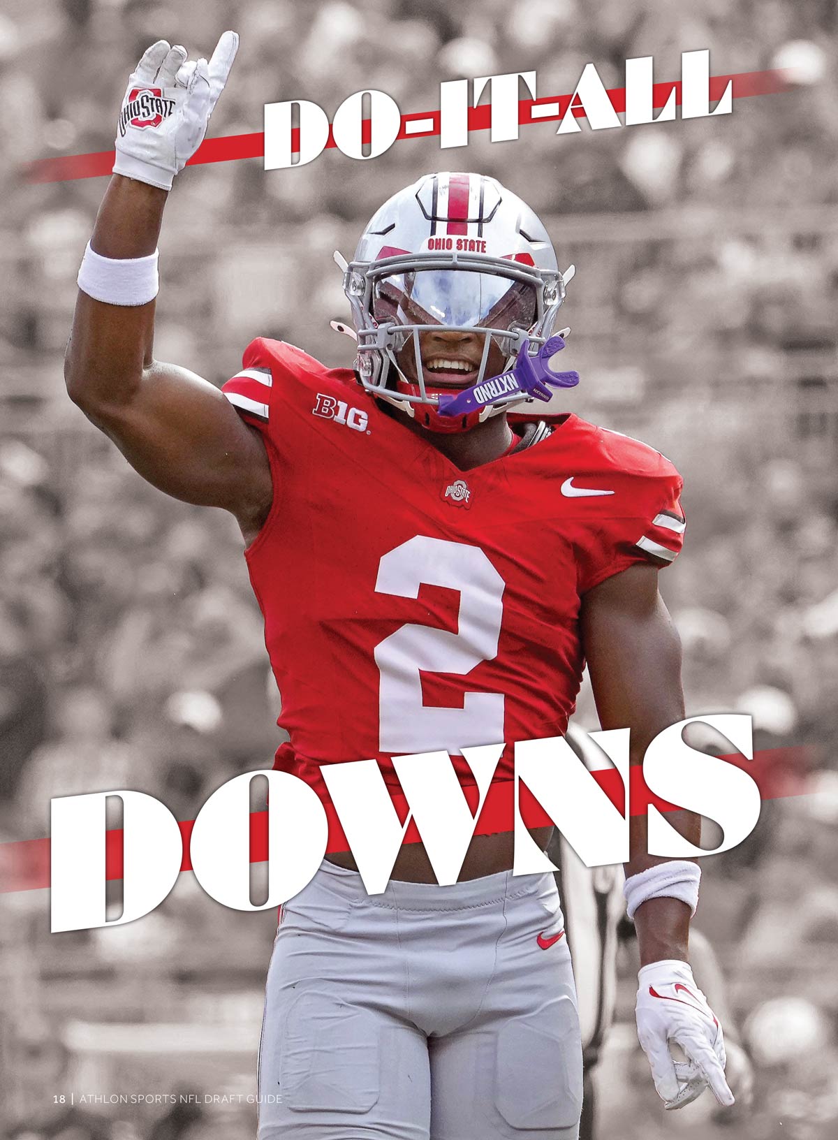 Athlon Sports - 2026 NFL Draft Preview: Top Draft Prospects, Exclusive In-Depth Analysis, Position Rankings, Mocks Drafts, 200+ Player Capsules, Mendoza Magic, Interview With Caleb Downs & More!