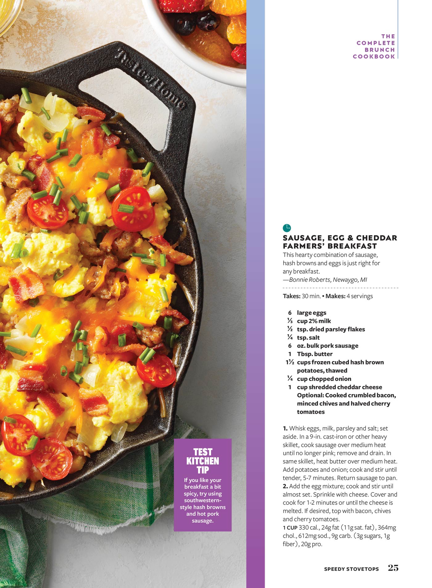 Taste of Home - Brunch: 105 Wow-Worthy Recipes, Easy Egg Bakes, Impressive Morning Treats, Make Ahead Brunch Menus, Sausage, Hash Brown Quiche Cups, Pancakes, Fresh Berries, Whipped Cream & More!