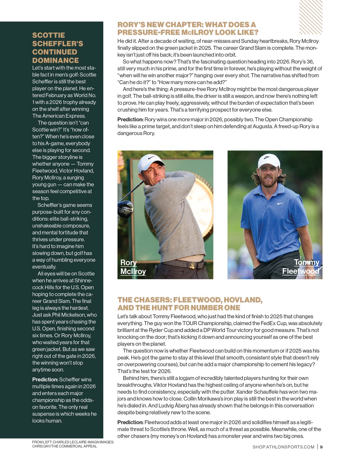 Athlon Sports - 2026 Golf Annual: Scottie Scheffler Chases History, Tiger Woods At 50, Celebrating The Man Who Changed Everything, Q&A With Bryson DeChambeau,  Alan Shipnuck On Rory McIlroy & More!