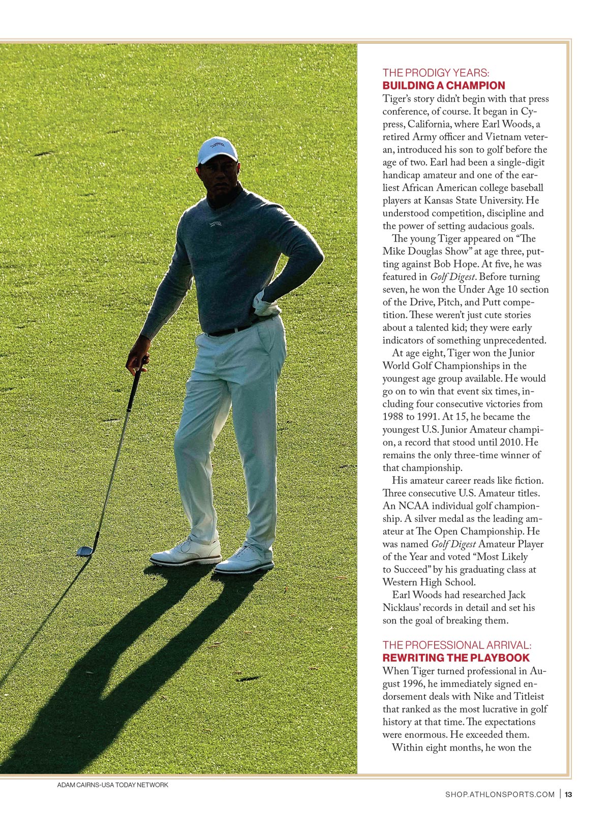 Athlon Sports - 2026 Golf Annual: Scottie Scheffler Chases History, Tiger Woods At 50, Celebrating The Man Who Changed Everything, Q&A With Bryson DeChambeau,  Alan Shipnuck On Rory McIlroy & More!