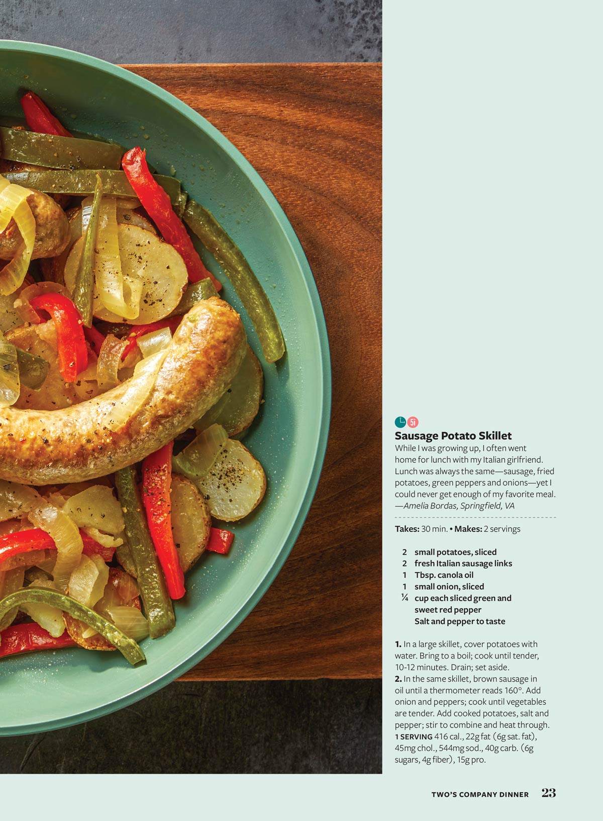 Taste of Home - Cooking For Two: 102 Small-Batch Favorites For Breakfast, Lunch, Dinner & Desserts, Easy Air Fryer Meals, Lazy-Day Lasagna, Chicken Fajitas, Strawberry Shortcake, Cheesecake & More!