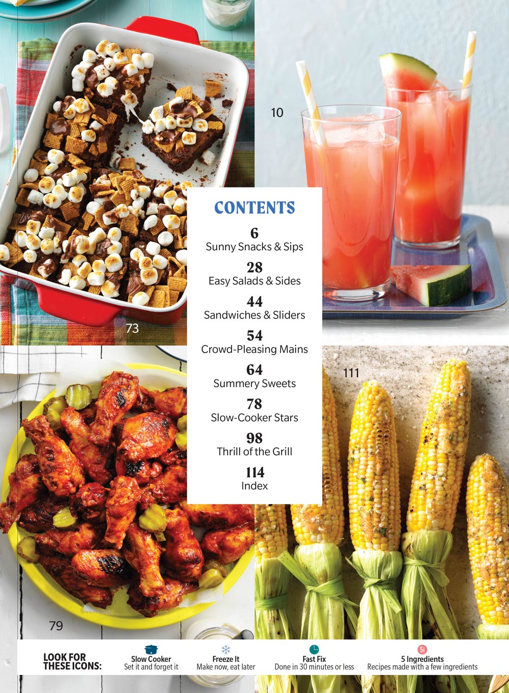 Taste of Home - Summer Cookouts & Potlucks: 103 Recipes For Your Best BBQ Ever, Make & Take Desserts, Crowd-Pleasing Appetizers, Grilled Suppers Including Chicken, Potato Salad, Brownies & More!