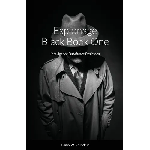 Espionage Black Book One