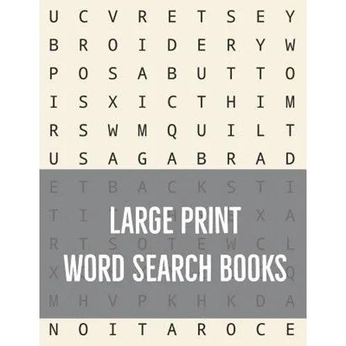 Large Print Word Search Books: 100 Word Search Puzzles and Solutions to Challenge Your Brain Great for Kids, Adults, and Seniors