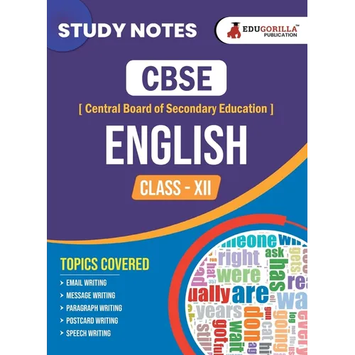 CBSE (Central Board of Secondary Education) Class XII Science - English Topic-wise Notes A Complete Preparation Study Notes with Solved MCQs