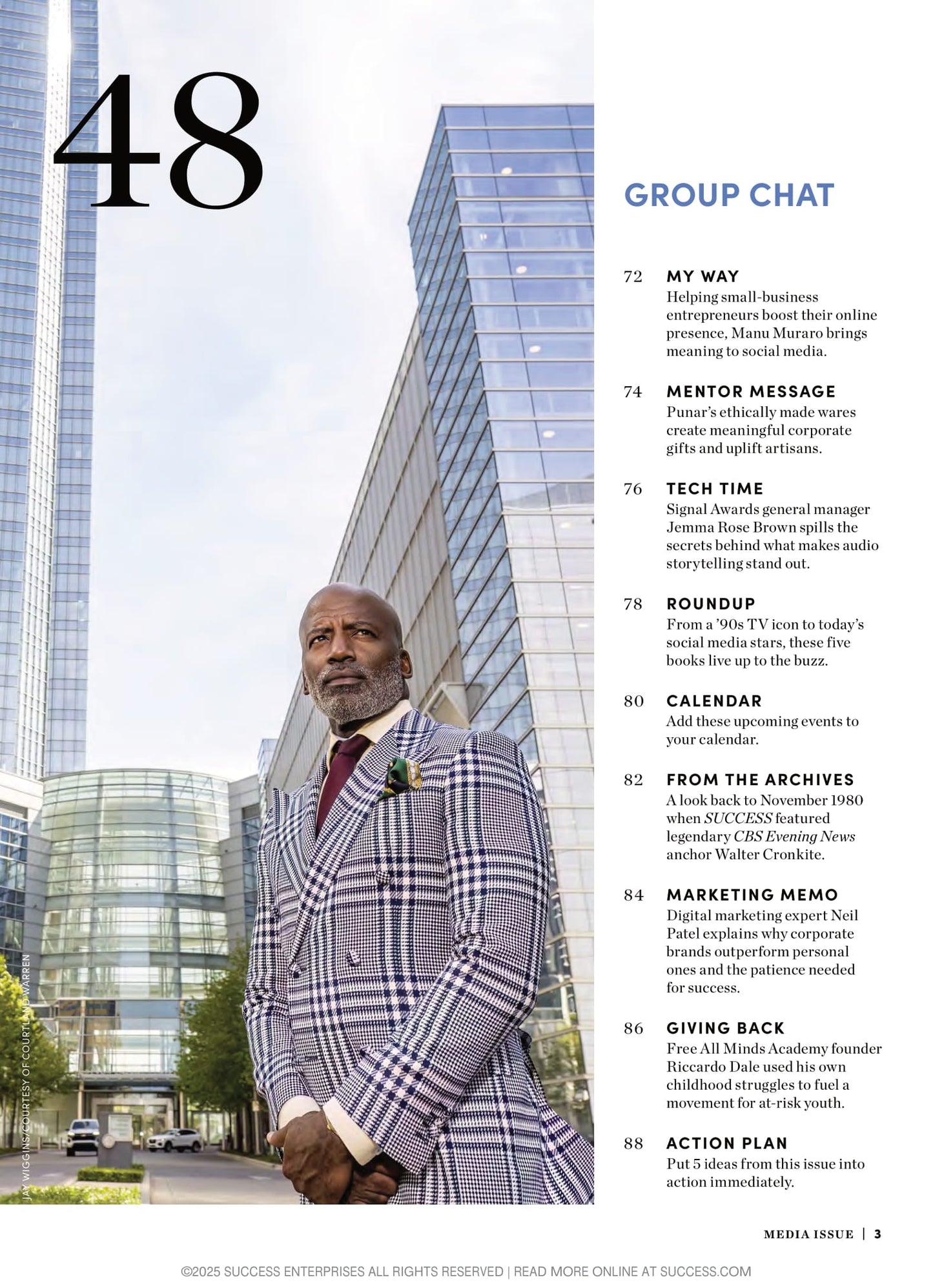 SUCCESS Magazine - September & October 2025: Maria Menounos' Wellness Movement, Alison Victoria's Beauty Brand Collab, Sunny Hostin's Next Chapter, Shark Tank’s Daymond John's  Insights & More!
