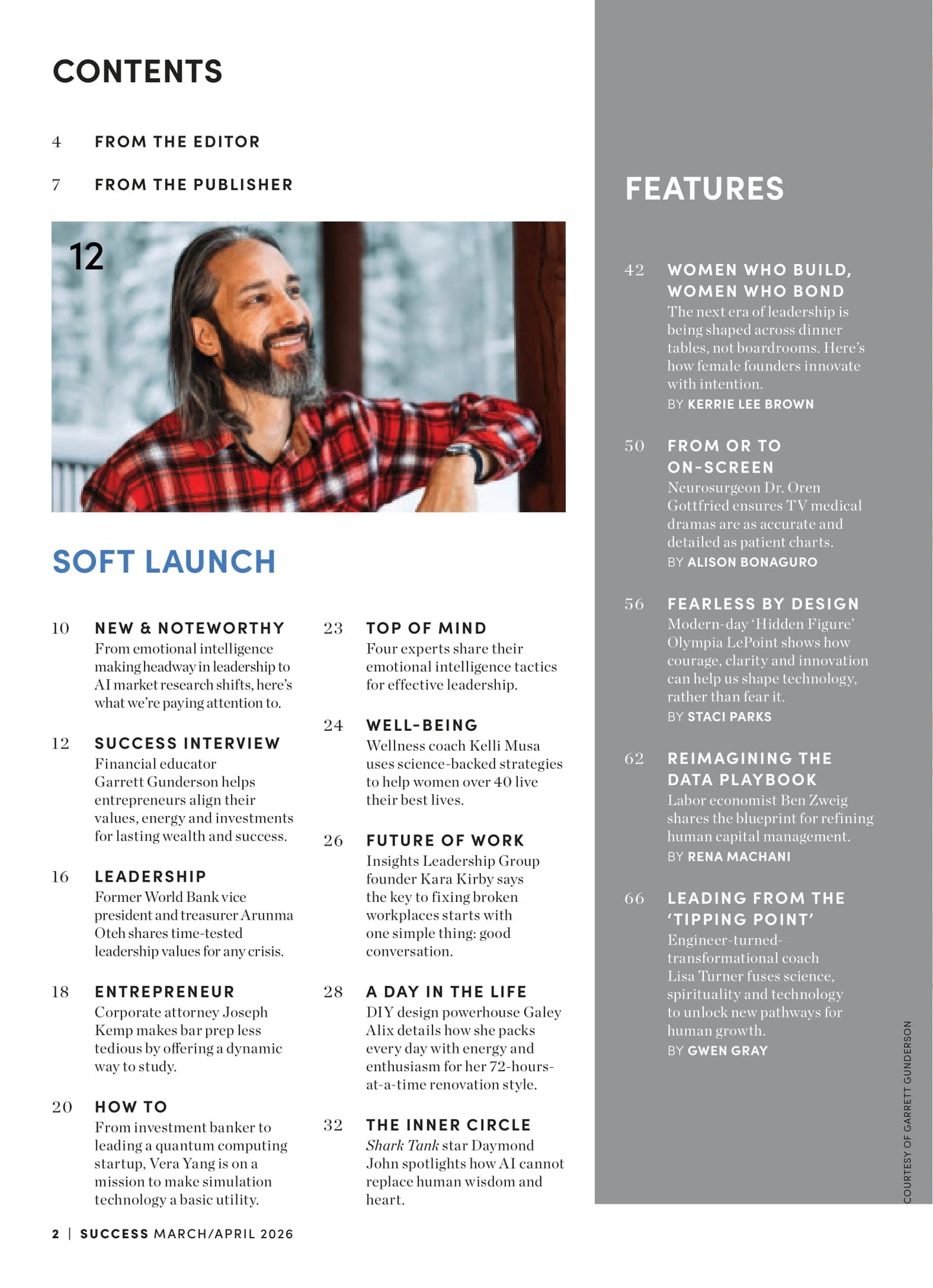 SUCCESS Magazine - March & April 2026: Mayim Bialik’s Journey, Curiosity & Success, Female Founders Breaking Barriers, Optimizing Health For High Achievers, AI Visionaries Shaping Our Future & More!