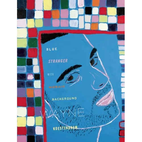 Blue Stranger with Mosaic Background