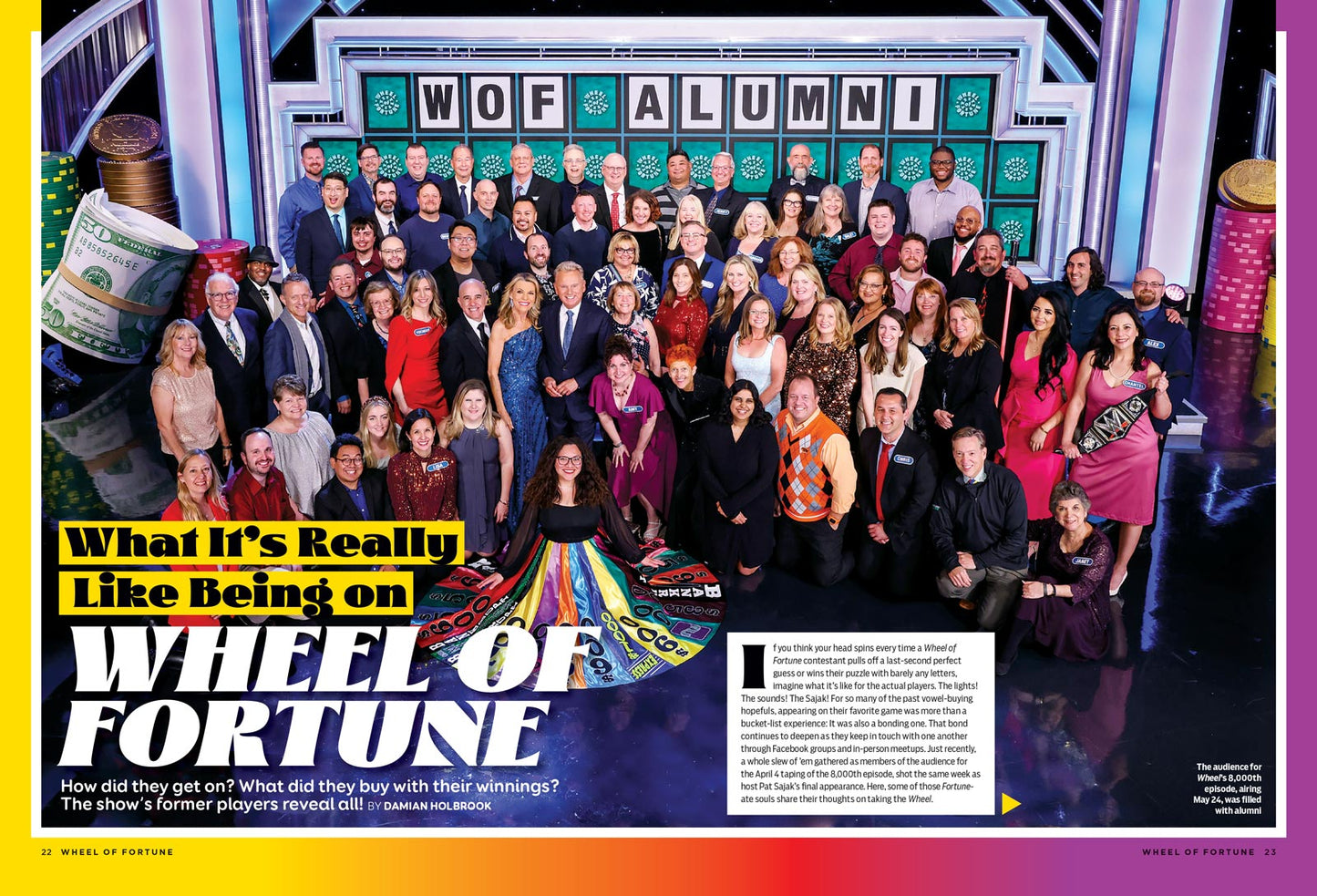 Pat Sajak's Retirement - Tribute Issue: Wheel Of Fortune, Biggest Wins, Craziest Moment, Vanna White Interview, Memories, Celebrity Guests, 50-Year History, Playable Puzzles, Pat's Final Show & More!