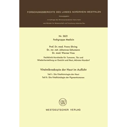 Vitalmikroskopie der Haut im Auflicht