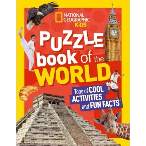 National Geographic Kids Puzzle Book of the World