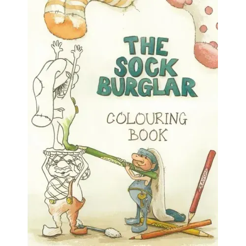 The Sock Burglar Colouring Book