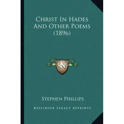 Christ in Hades and Other Poems (1896)