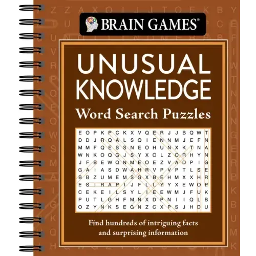 Brain Games - Unusual Knowledge Word Search Puzzles