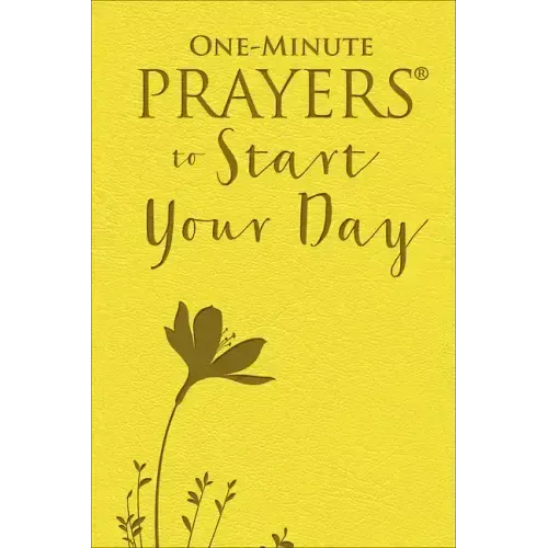 One-Minute Prayers to Start Your Day (Milano Softone)
