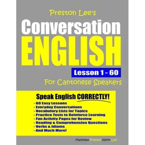 Preston Lee's Conversation English For Cantonese Speakers Lesson 1 - 60