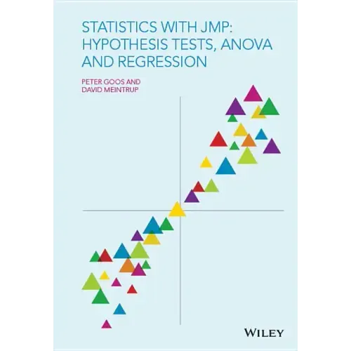 Statistics with Jmp: Hypothesis Tests, Anova and Regression