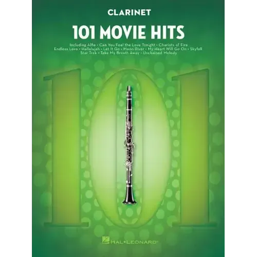 101 Movie Hits for Clarinet
