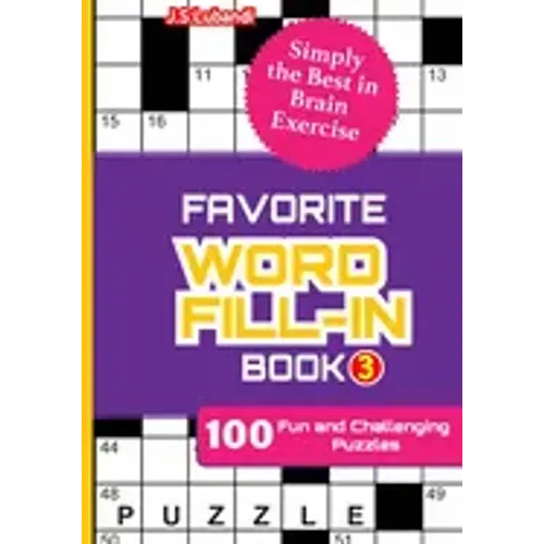 FAVORITE WORD FILL-IN Book 3