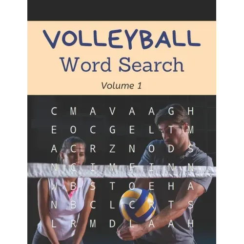 Volleyball Word Search (Volume 1): Large Print Puzzle Book for Teenage and Adult Volleyball Fans