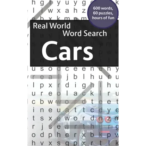 Real World Word Search: Cars