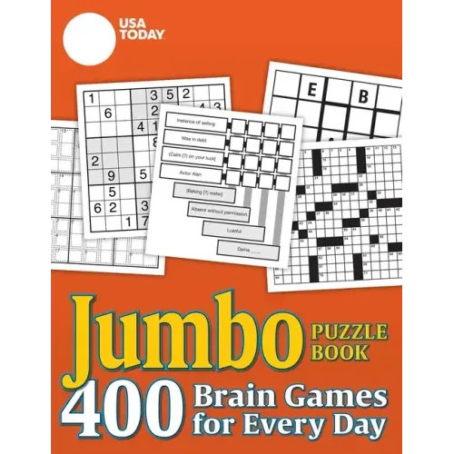 USA Today Jumbo Puzzle Book: 400 Brain Games for Every Day