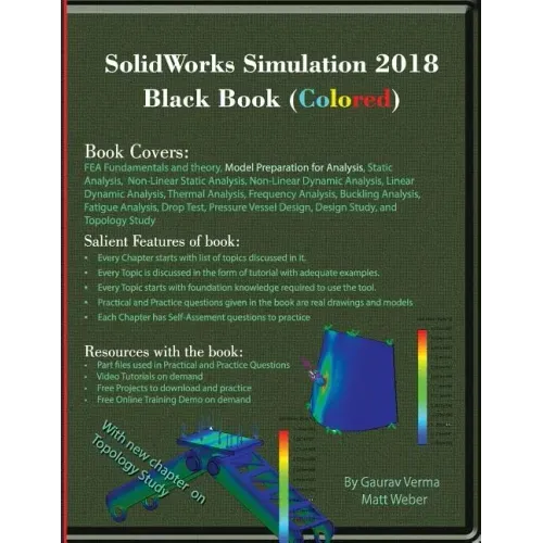 SolidWorks Simulation 2018 Black Book (Colored)