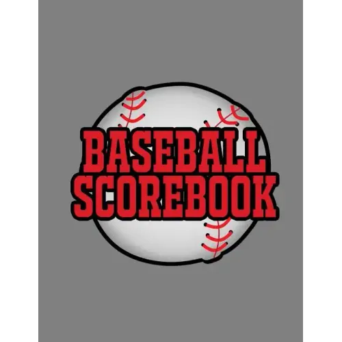 Baseball Scorebook: 100 Scoring Sheets For Baseball and Softball Games, Glover's Scorebooks, Large (8.5X 11)