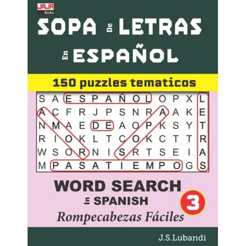 SOPA de LETRAS en ESPAÑOL (WORD SEARCH in SPANISH)