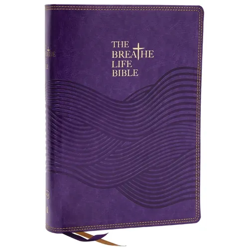 The Breathe Life Holy Bible: Faith in Action (Nkjv, Purple Leathersoft, Thumb Indexed, Red Letter, Comfort Print)