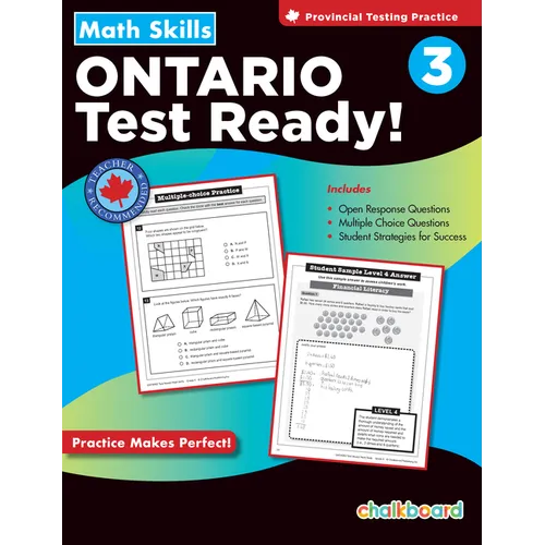 Eqao Test Ready Math Skills Grade 3