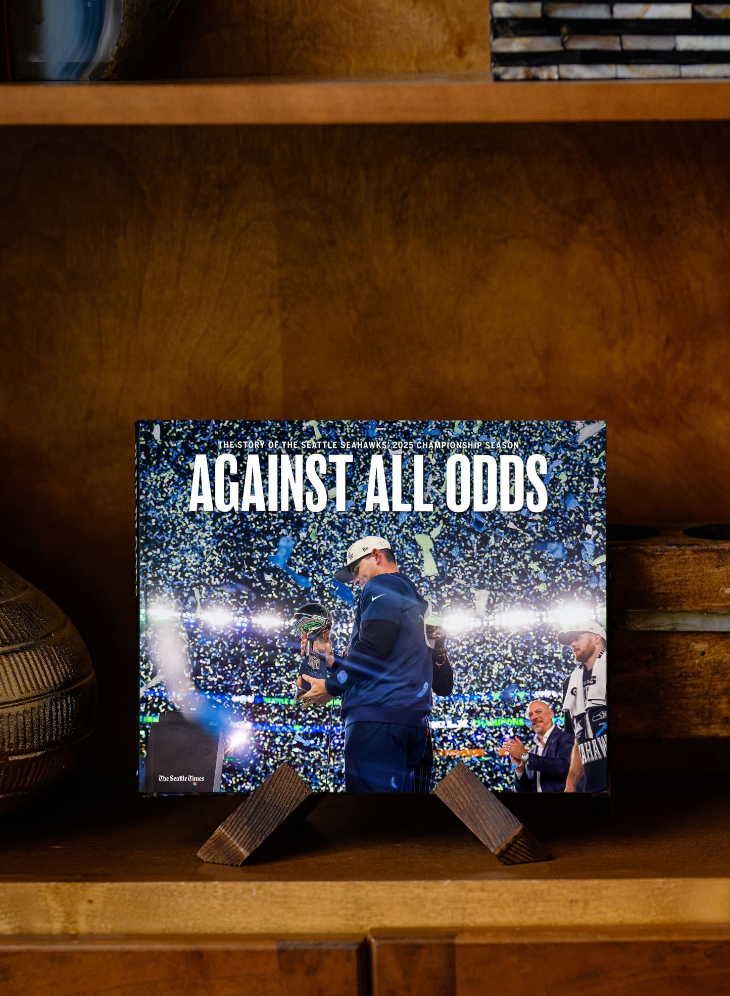 AGAINST ALL ODDS: The story of the Seattle Seahawks’ 2025 championship season Book