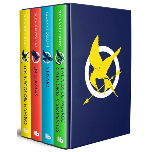 Estuche Los Juegos del Hambre (Contiene: Los Juegos del Hambre / En Llamas / Sinsajo / Balada de Pájaros Cantores Y Serpientes) / The Hunger Games Box