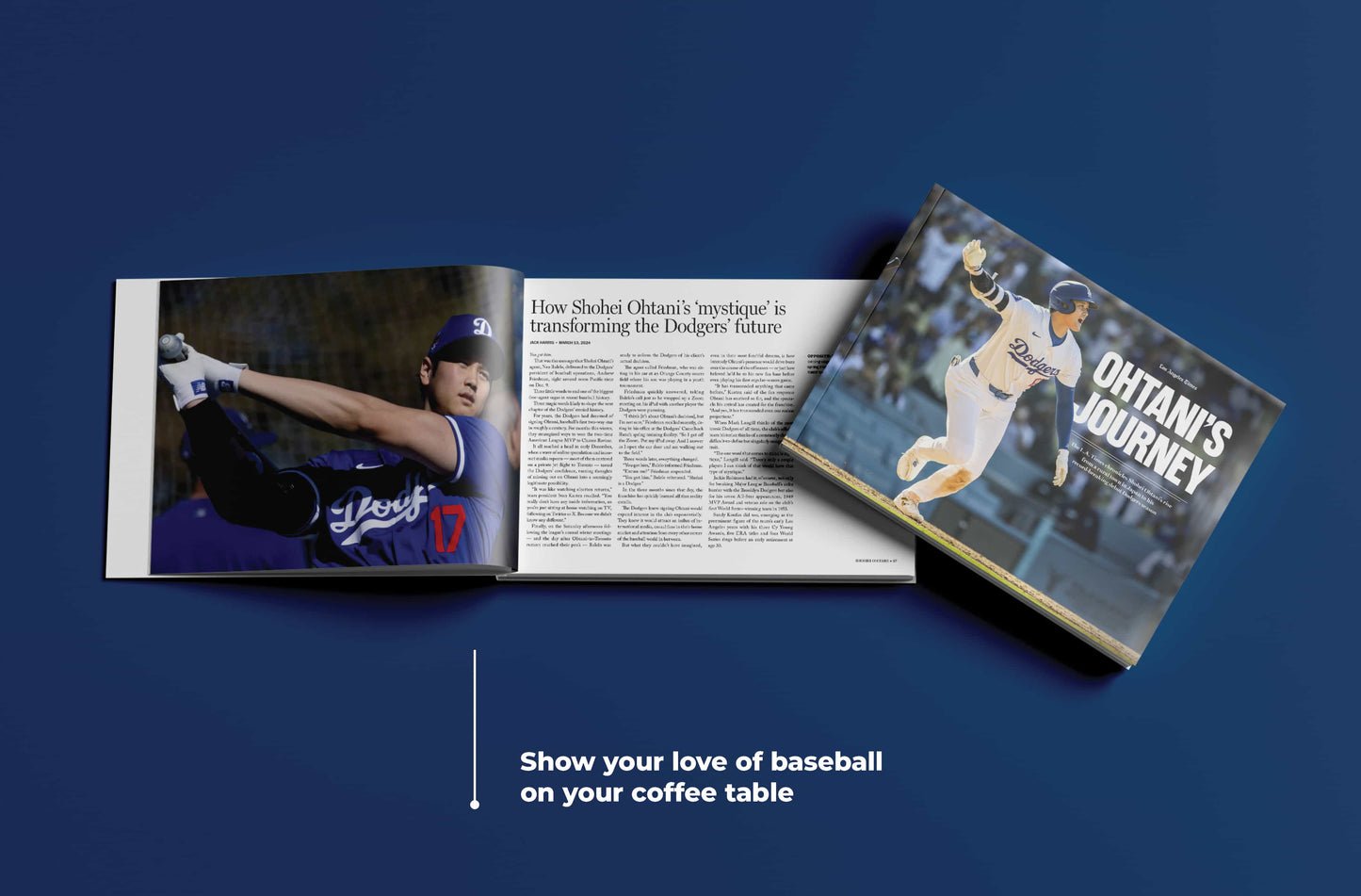Ohtani's Journey: The L.A. Times Chronicles Shohei Ohtani's Rise From a Rural Town in Japan to His Record-Breaking Debut Dodgers Season Book