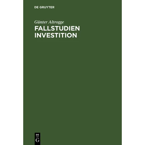 Fallstudien Investition