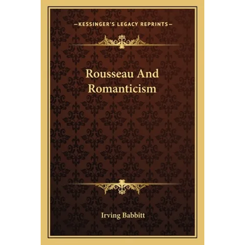 Rousseau And Romanticism