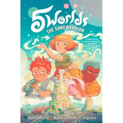 5 Worlds Book 1: The Sand Warrior: (A Graphic Novel)