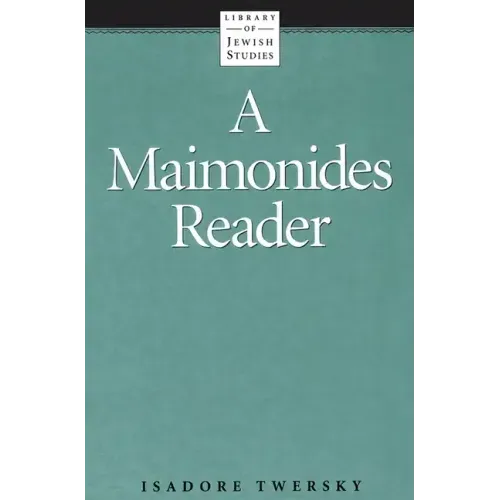 A Maimonides Reader